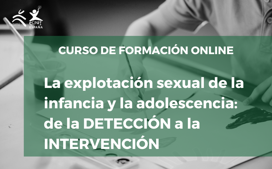 Abrimos inscripciones para el curso ‘La explotación sexual de la infancia y la adolescencia: de la detección a la intervención’